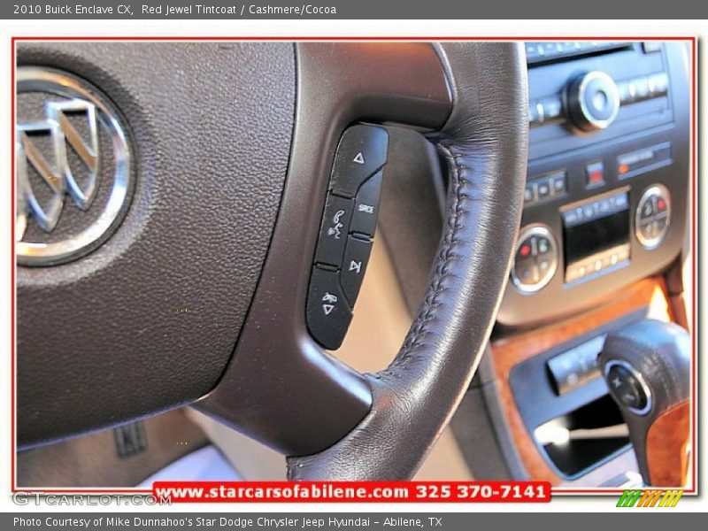 Red Jewel Tintcoat / Cashmere/Cocoa 2010 Buick Enclave CX