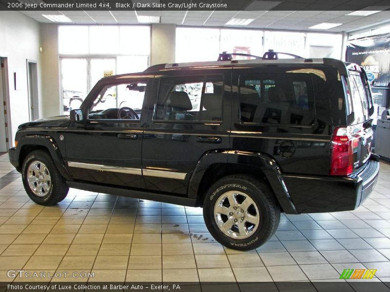 Black / Dark Slate Gray/Light Graystone 2006 Jeep Commander Limited 4x4