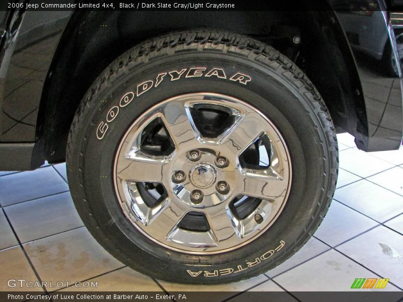 Black / Dark Slate Gray/Light Graystone 2006 Jeep Commander Limited 4x4