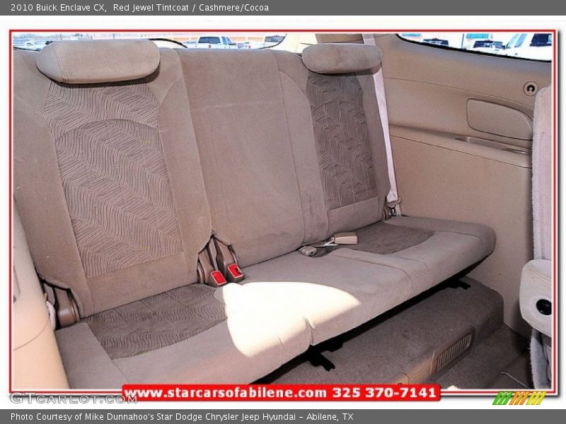 Red Jewel Tintcoat / Cashmere/Cocoa 2010 Buick Enclave CX