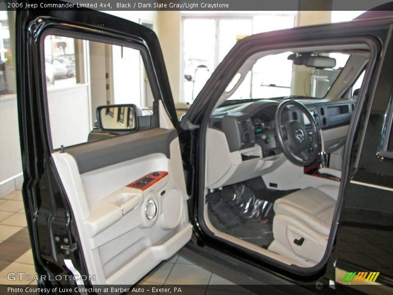 Black / Dark Slate Gray/Light Graystone 2006 Jeep Commander Limited 4x4