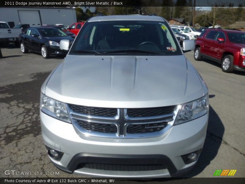 Bright Silver Metallic / Black 2011 Dodge Journey Mainstreet AWD