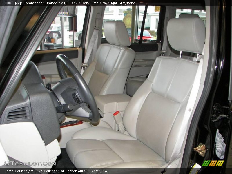 Black / Dark Slate Gray/Light Graystone 2006 Jeep Commander Limited 4x4