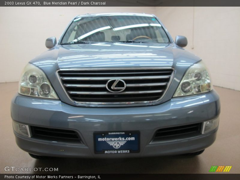 Blue Meridian Pearl / Dark Charcoal 2003 Lexus GX 470