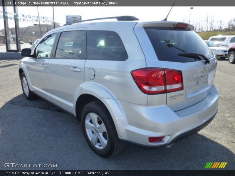 Bright Silver Metallic / Black 2011 Dodge Journey Mainstreet AWD