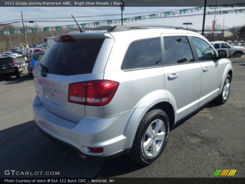 Bright Silver Metallic / Black 2011 Dodge Journey Mainstreet AWD
