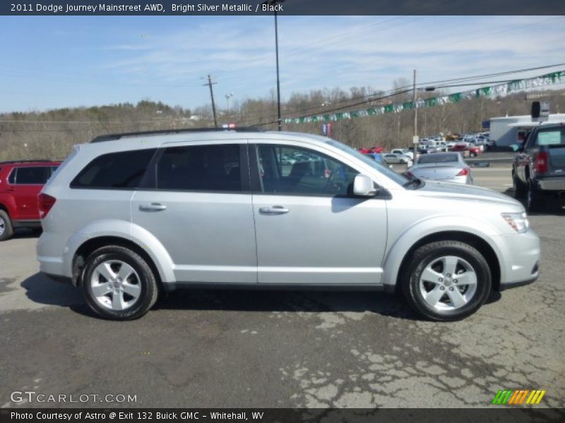 Bright Silver Metallic / Black 2011 Dodge Journey Mainstreet AWD