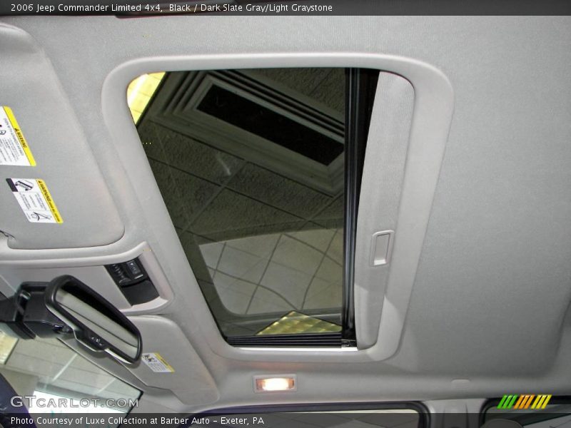 Black / Dark Slate Gray/Light Graystone 2006 Jeep Commander Limited 4x4