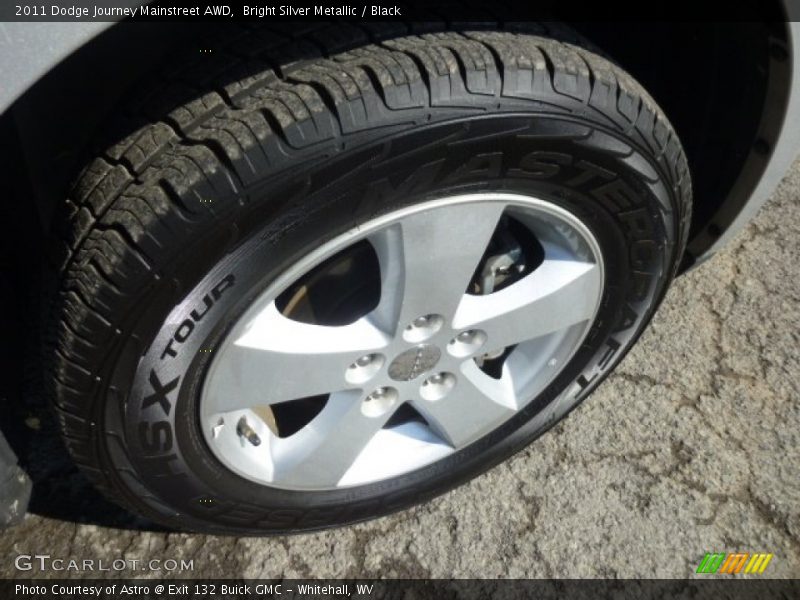 Bright Silver Metallic / Black 2011 Dodge Journey Mainstreet AWD
