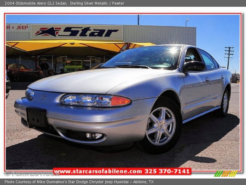 Sterling Silver Metallic / Pewter 2004 Oldsmobile Alero GL1 Sedan