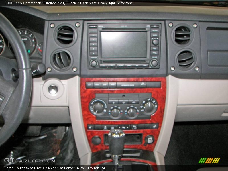 Black / Dark Slate Gray/Light Graystone 2006 Jeep Commander Limited 4x4