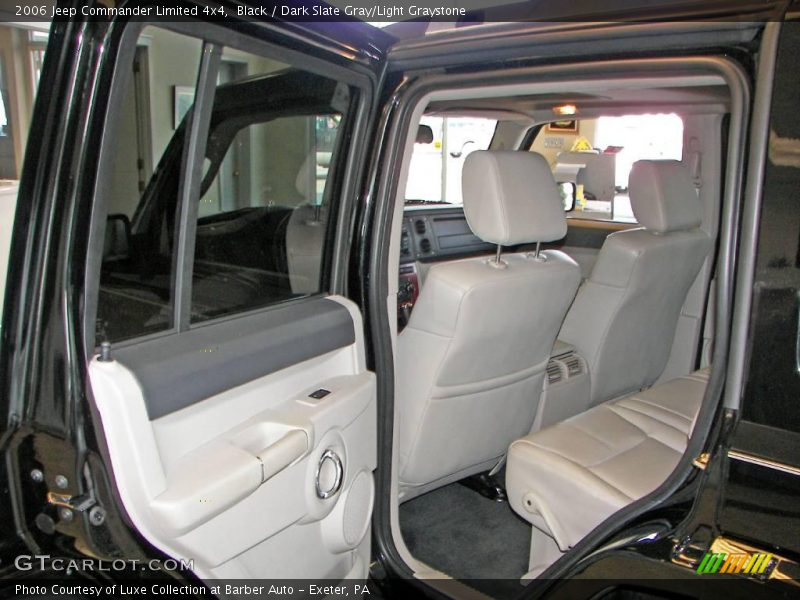 Black / Dark Slate Gray/Light Graystone 2006 Jeep Commander Limited 4x4