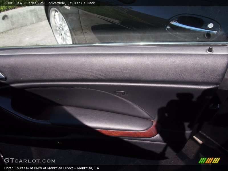 Jet Black / Black 2006 BMW 3 Series 325i Convertible