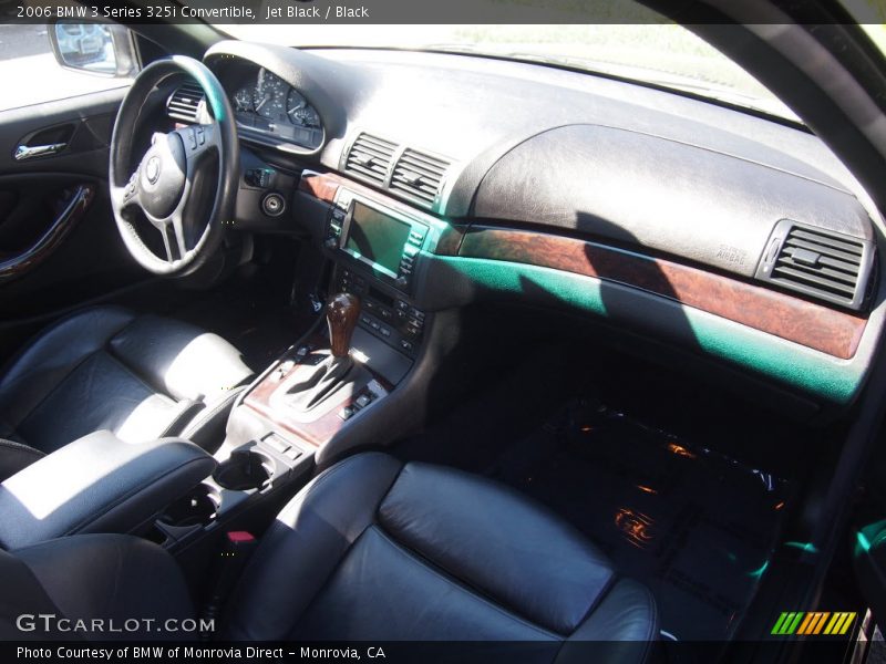 Jet Black / Black 2006 BMW 3 Series 325i Convertible