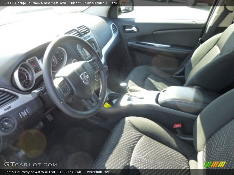 Bright Silver Metallic / Black 2011 Dodge Journey Mainstreet AWD