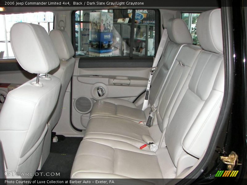 Black / Dark Slate Gray/Light Graystone 2006 Jeep Commander Limited 4x4