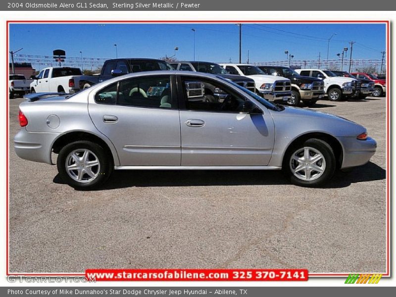 Sterling Silver Metallic / Pewter 2004 Oldsmobile Alero GL1 Sedan