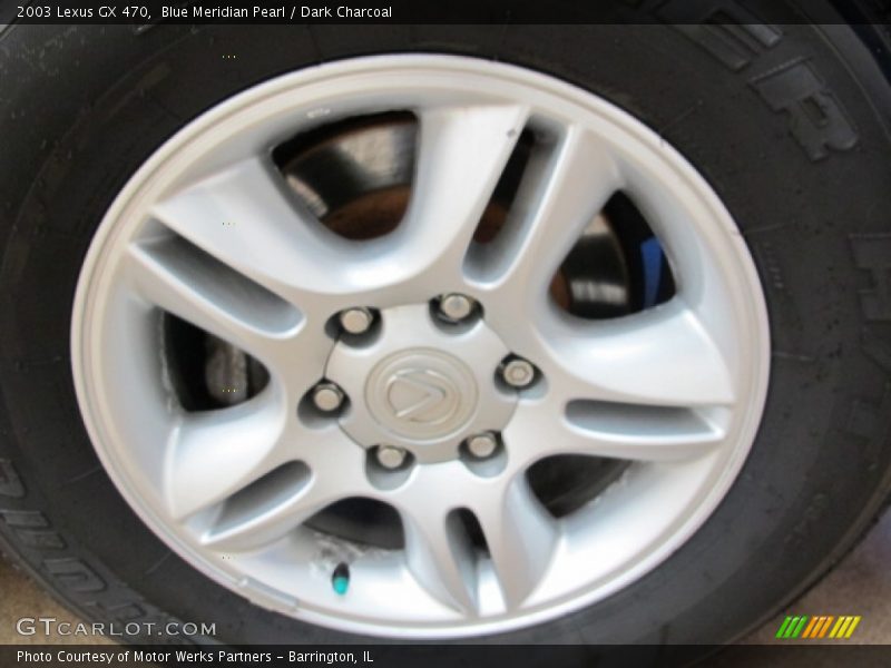 Blue Meridian Pearl / Dark Charcoal 2003 Lexus GX 470