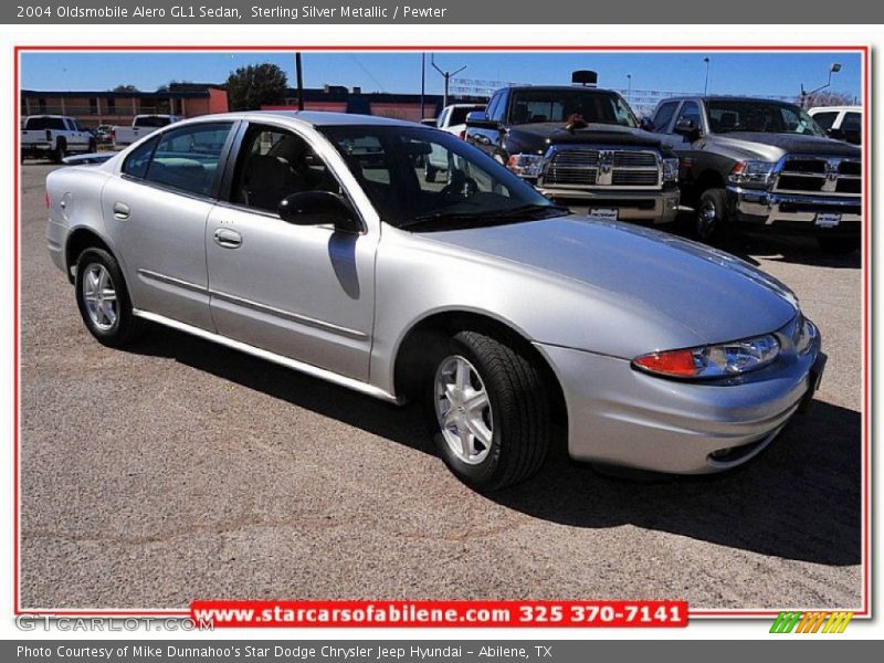 Sterling Silver Metallic / Pewter 2004 Oldsmobile Alero GL1 Sedan