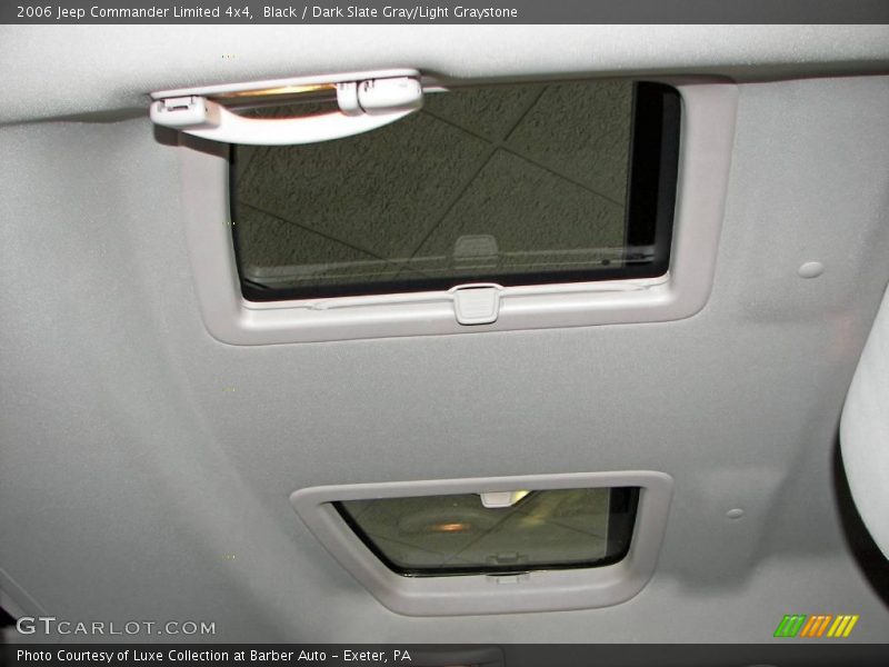Black / Dark Slate Gray/Light Graystone 2006 Jeep Commander Limited 4x4