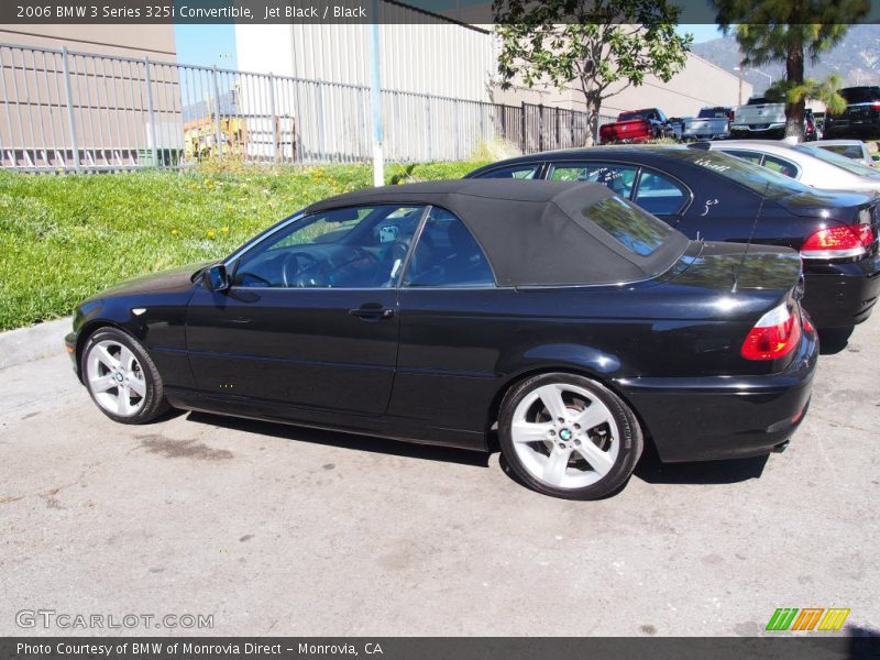 Jet Black / Black 2006 BMW 3 Series 325i Convertible