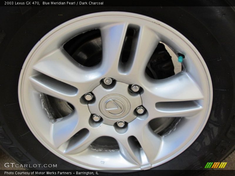 Blue Meridian Pearl / Dark Charcoal 2003 Lexus GX 470