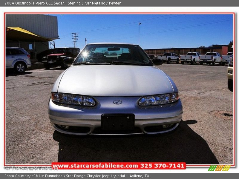 Sterling Silver Metallic / Pewter 2004 Oldsmobile Alero GL1 Sedan