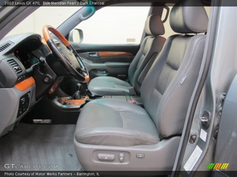 Blue Meridian Pearl / Dark Charcoal 2003 Lexus GX 470