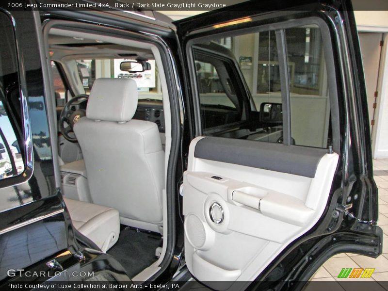 Black / Dark Slate Gray/Light Graystone 2006 Jeep Commander Limited 4x4