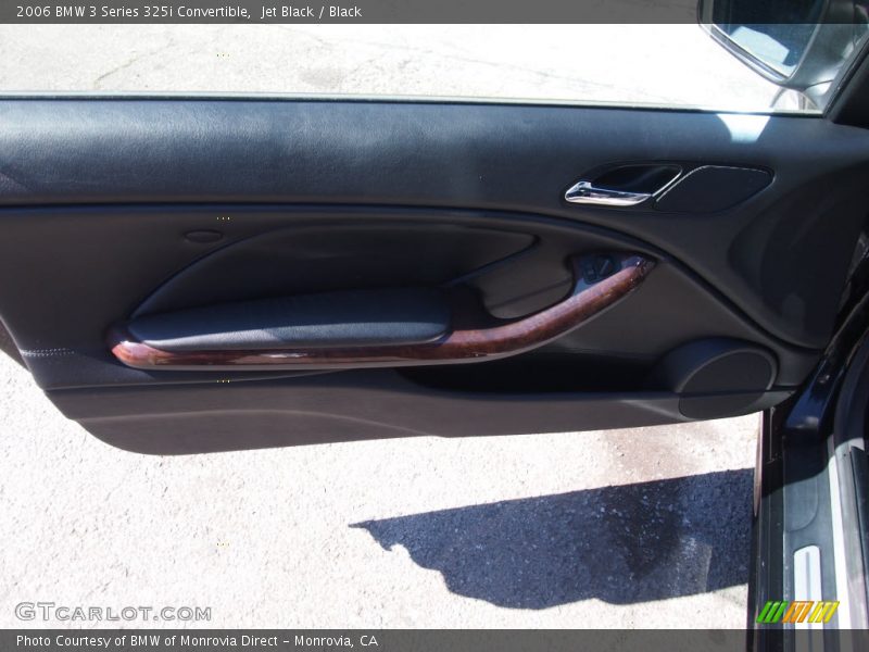Jet Black / Black 2006 BMW 3 Series 325i Convertible