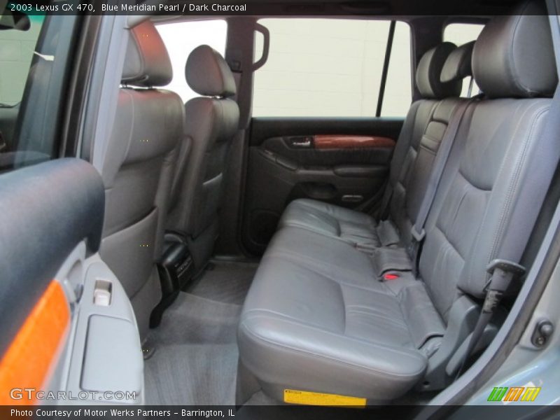 Blue Meridian Pearl / Dark Charcoal 2003 Lexus GX 470