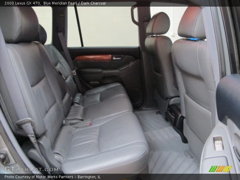 Blue Meridian Pearl / Dark Charcoal 2003 Lexus GX 470