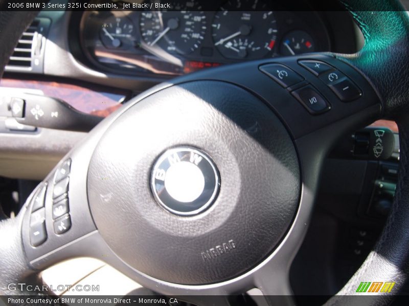 Jet Black / Black 2006 BMW 3 Series 325i Convertible