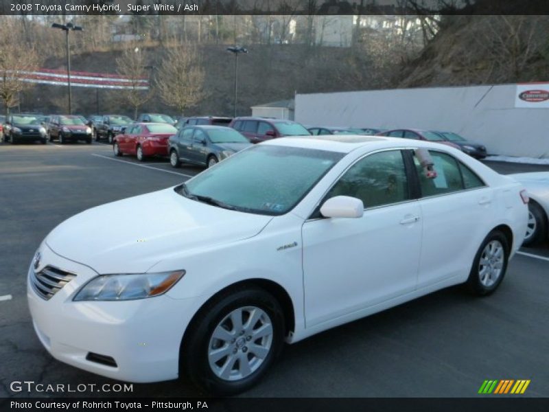 Front 3/4 View of 2008 Camry Hybrid