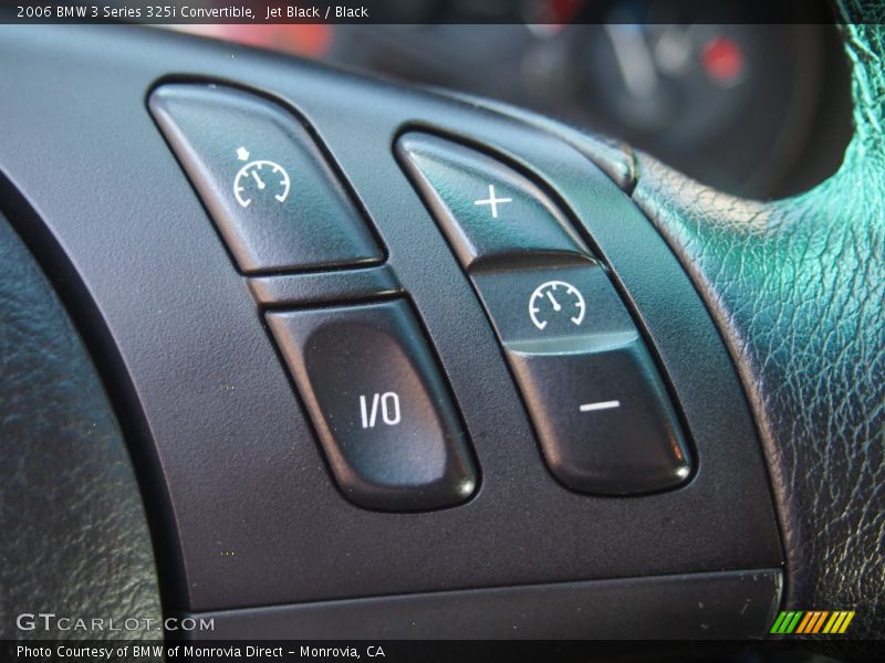 Jet Black / Black 2006 BMW 3 Series 325i Convertible