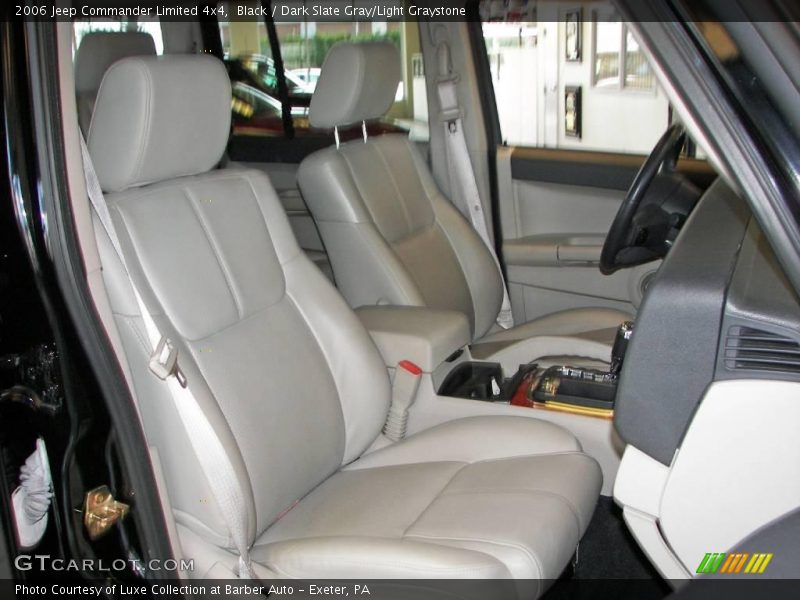 Black / Dark Slate Gray/Light Graystone 2006 Jeep Commander Limited 4x4