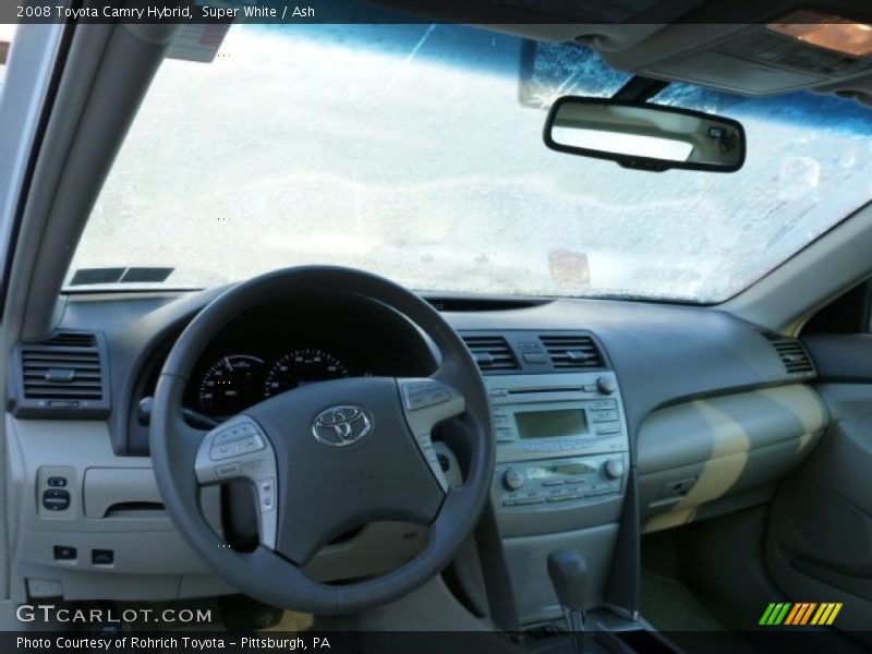 Super White / Ash 2008 Toyota Camry Hybrid