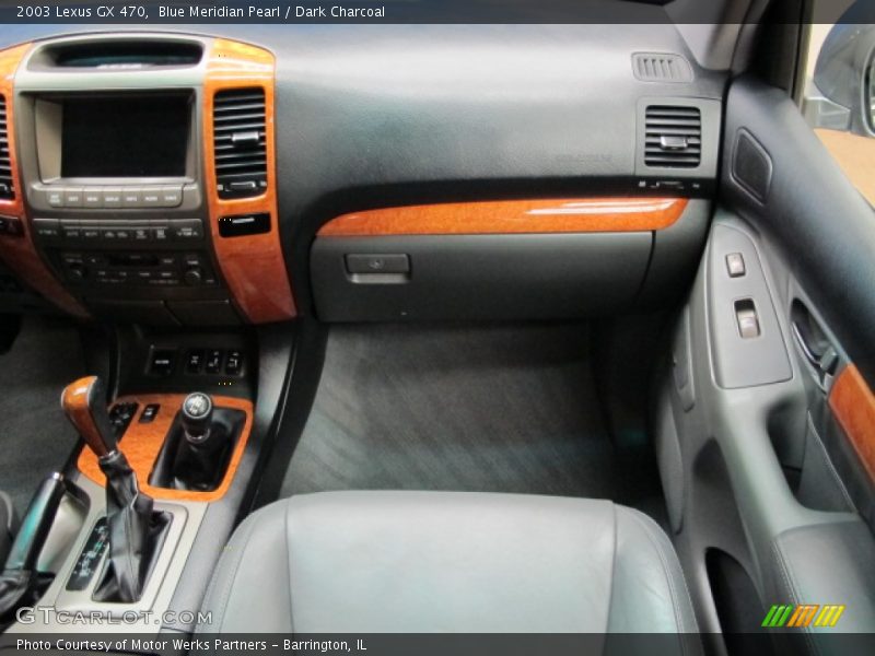 Blue Meridian Pearl / Dark Charcoal 2003 Lexus GX 470