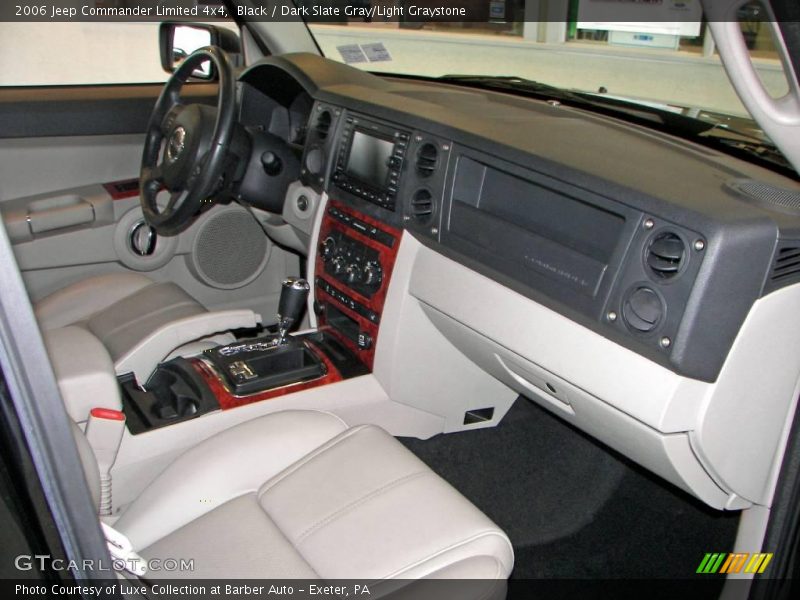 Black / Dark Slate Gray/Light Graystone 2006 Jeep Commander Limited 4x4