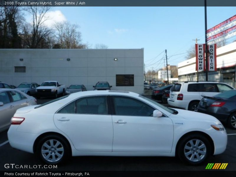 Super White / Ash 2008 Toyota Camry Hybrid