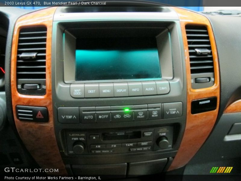 Blue Meridian Pearl / Dark Charcoal 2003 Lexus GX 470