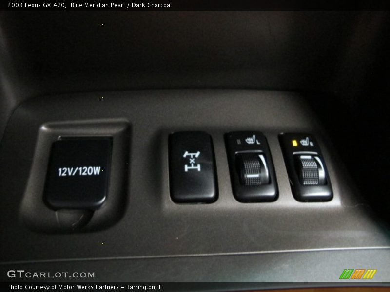 Blue Meridian Pearl / Dark Charcoal 2003 Lexus GX 470