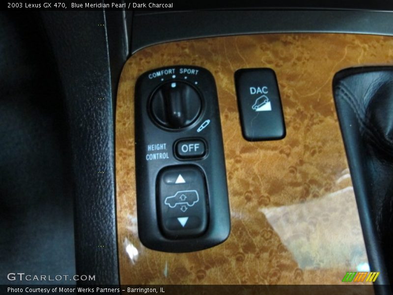 Blue Meridian Pearl / Dark Charcoal 2003 Lexus GX 470