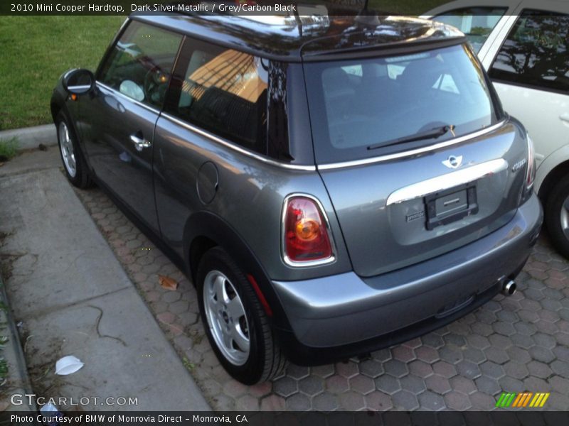 Dark Silver Metallic / Grey/Carbon Black 2010 Mini Cooper Hardtop