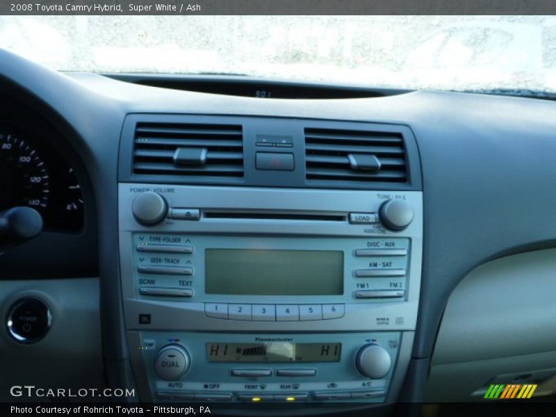 Super White / Ash 2008 Toyota Camry Hybrid