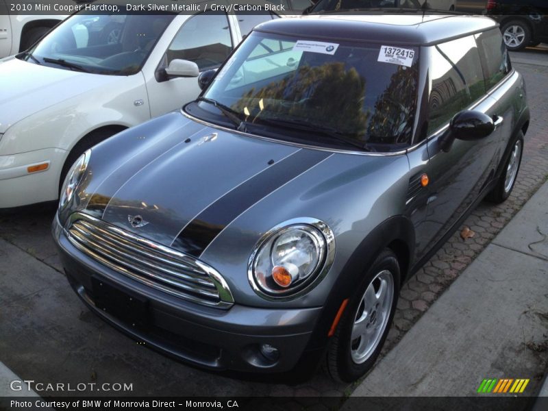 Dark Silver Metallic / Grey/Carbon Black 2010 Mini Cooper Hardtop