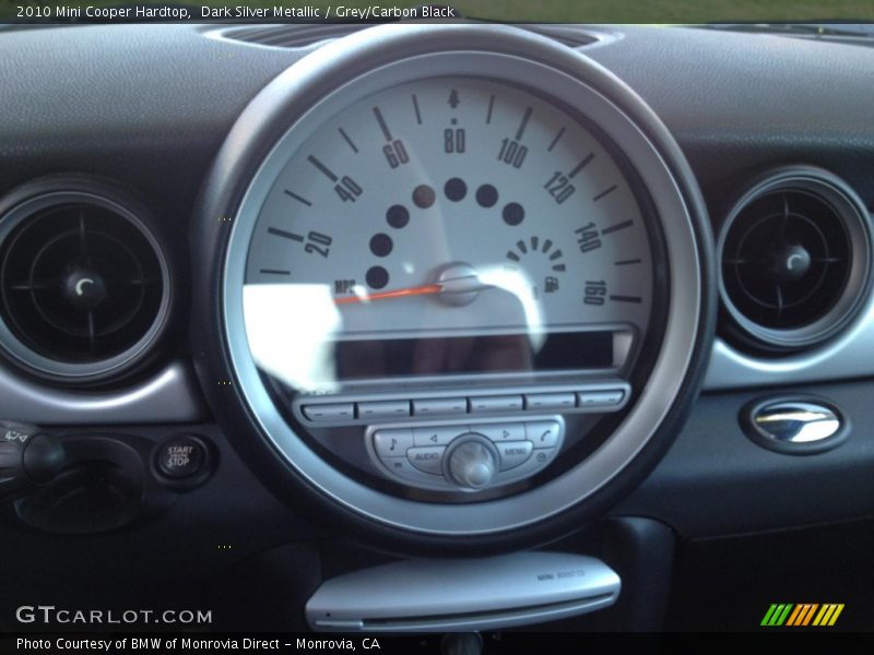 Dark Silver Metallic / Grey/Carbon Black 2010 Mini Cooper Hardtop