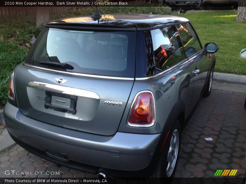 Dark Silver Metallic / Grey/Carbon Black 2010 Mini Cooper Hardtop