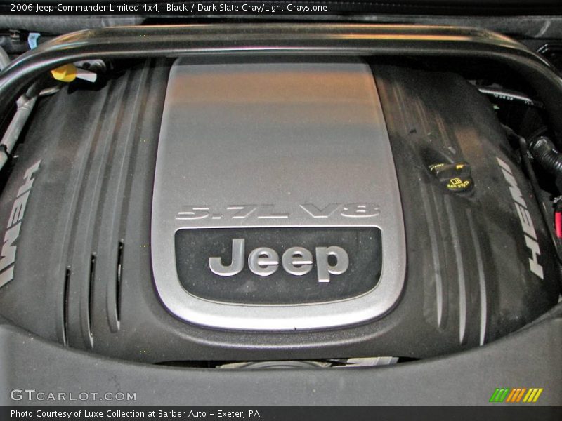 Black / Dark Slate Gray/Light Graystone 2006 Jeep Commander Limited 4x4