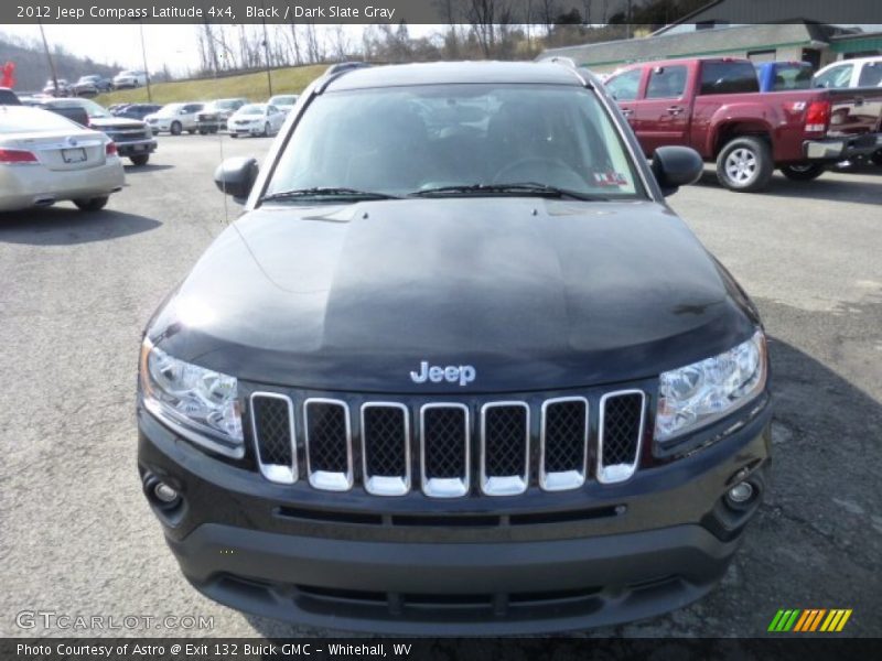 Black / Dark Slate Gray 2012 Jeep Compass Latitude 4x4